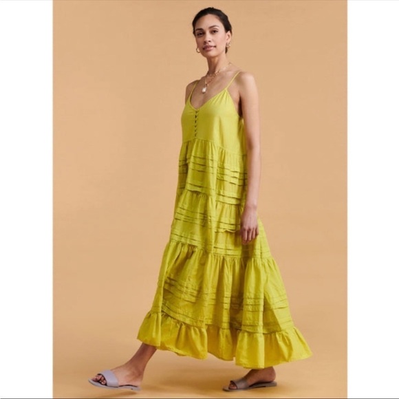 Devotion TWINS Yellow Maxi Dress